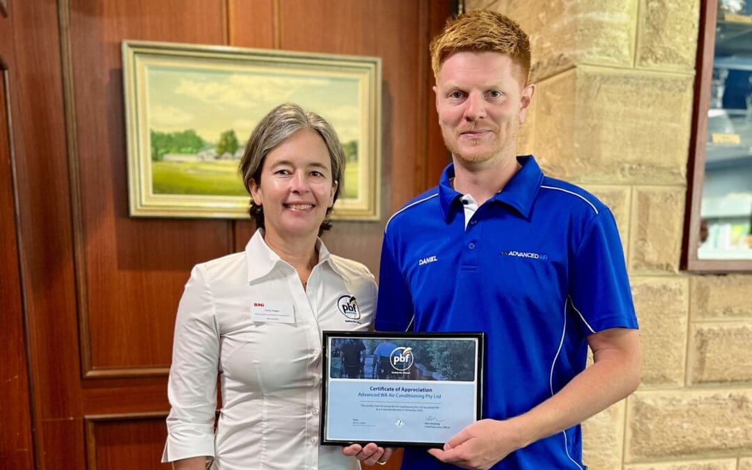 Advanced Air WA Proudly Supports the PBF Charity