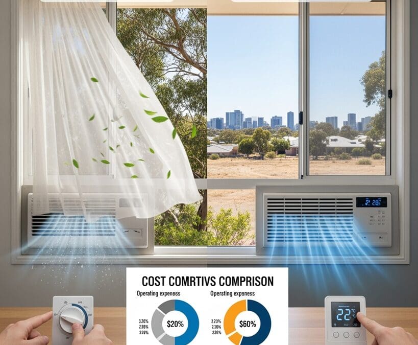 Ducted Reverse Cycle vs Evaporative Cooling: Perth Climate Comparison