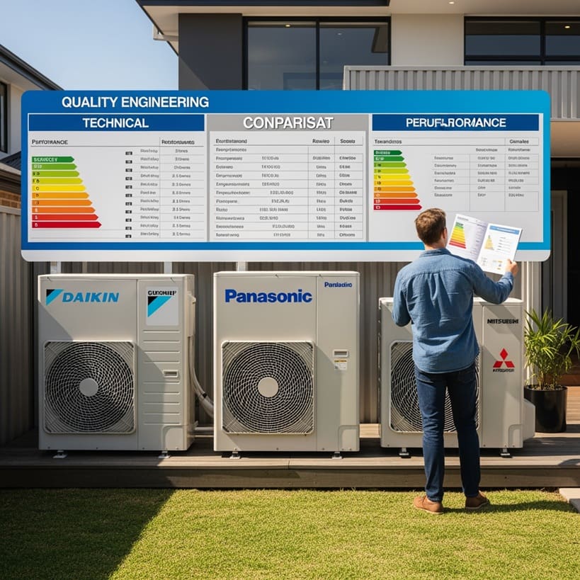 Daikin vs Panasonic vs Mitsubishi: Best AC Brands for Perth Homes
