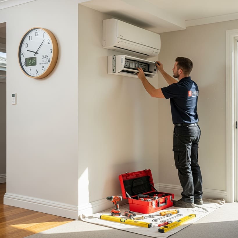 How Long Does Split System Installation Take in Perth?