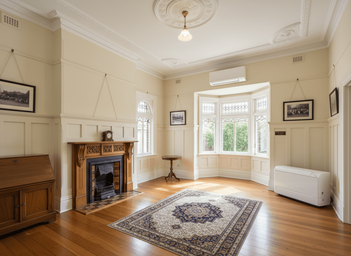 Air Conditioning Character Homes Without Destroying Period Features