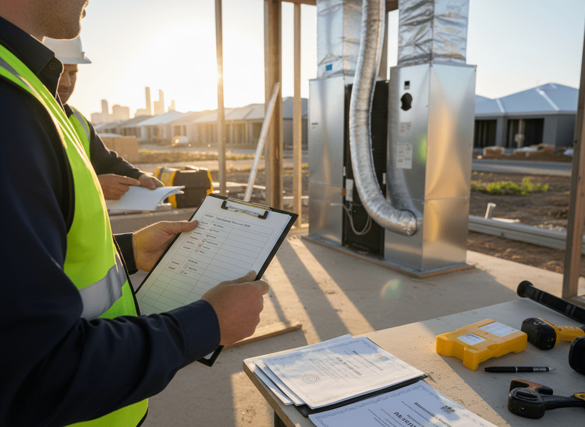 Meeting Building Code Requirements for HVAC in New Perth Constructions