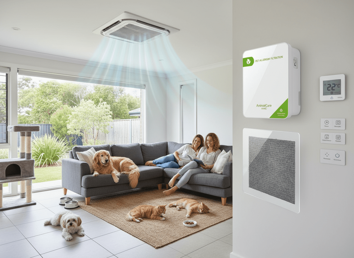 Pet-Friendly Air Conditioning: Managing Dander and Odours in WA Homes