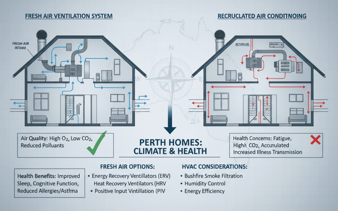 Fresh Air Ventilation vs Recirculated Air: Health Implications for Perth Homes