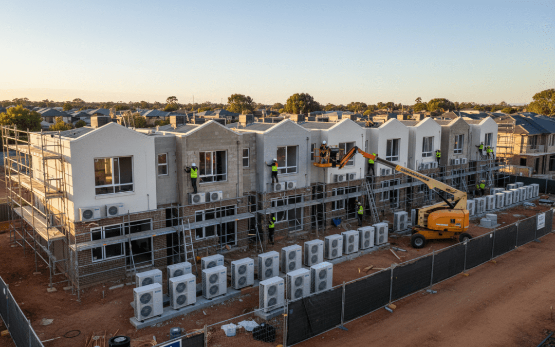 Multi-Dwelling HVAC: Coordinating Split Systems Across Townhouse Developments