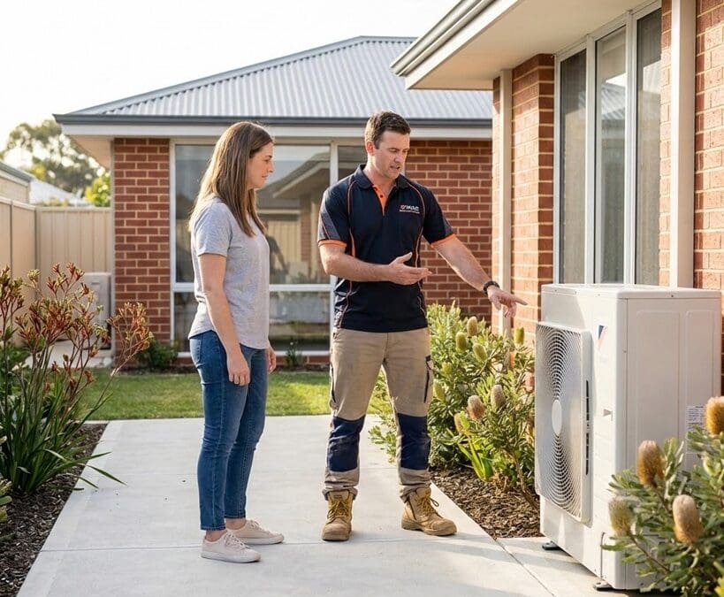 What Happens During Professional Air Conditioning Installation in Your Perth Home