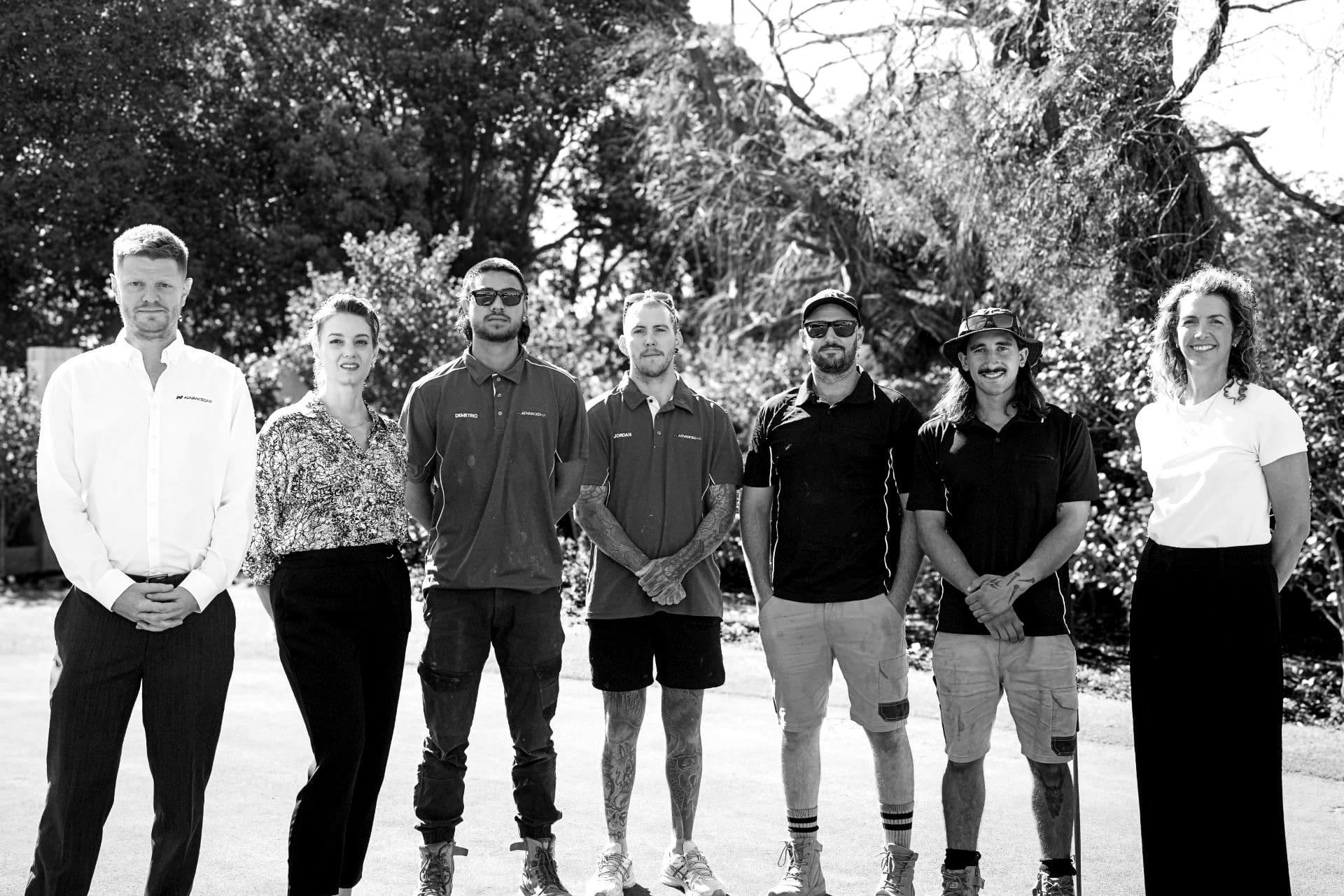 Advanced Air Team B&W